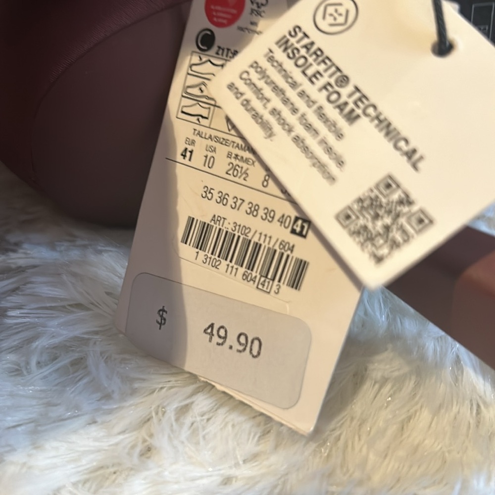 Zara Stretchy New With Tags, Mauve color too small for me - Picture 3 of 4
